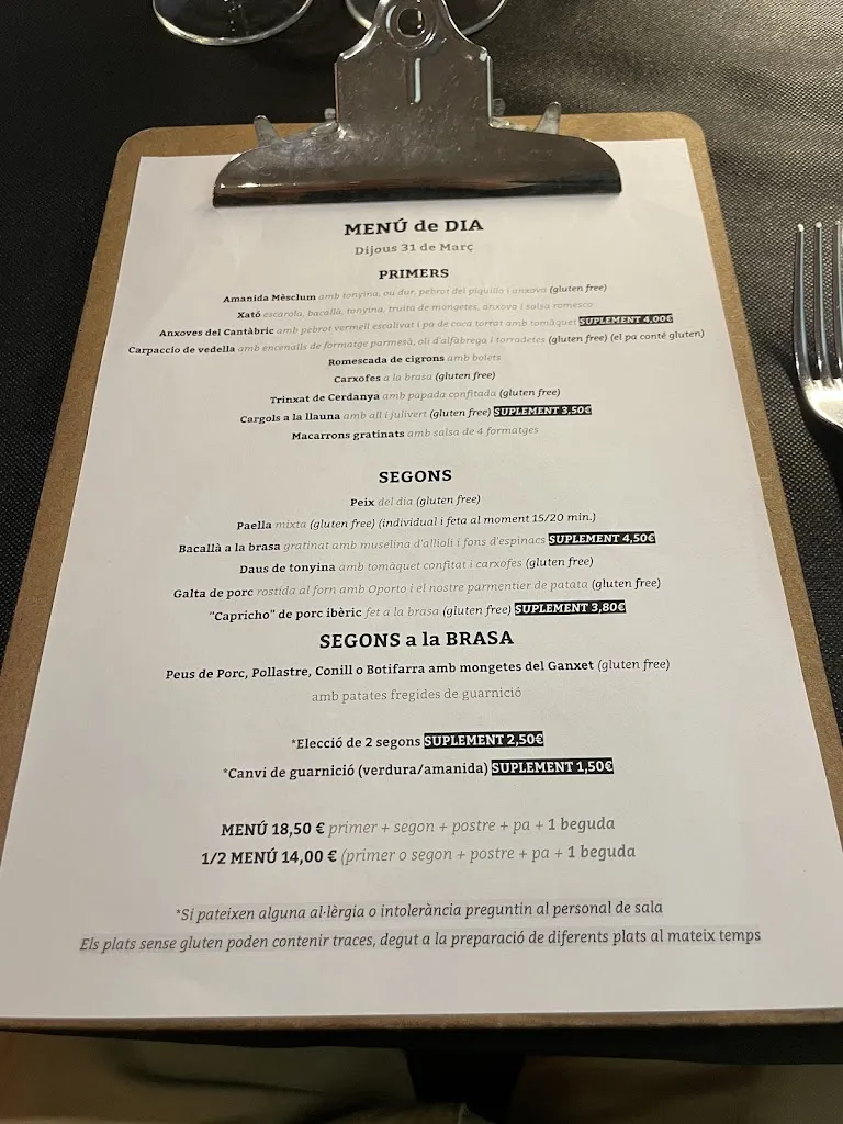 Menu_Restaurant Can Llobet_Santa Perpètua de Mogoda_image_3