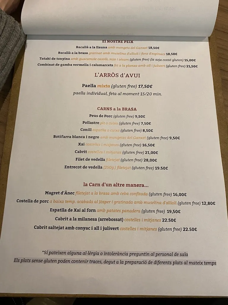 Menu_Restaurant Can Llobet_Santa Perpètua de Mogoda_image_4