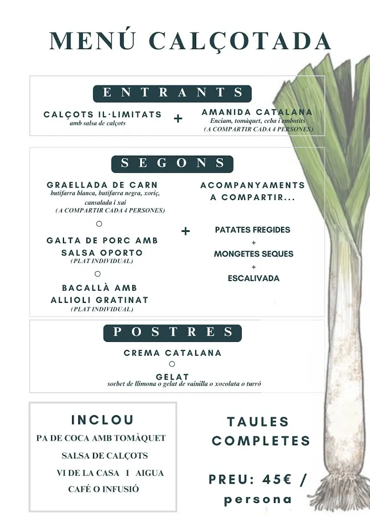 Menu_Masia Restaurant Ca l'Escolà_Santa Maria de Miralles_image_1