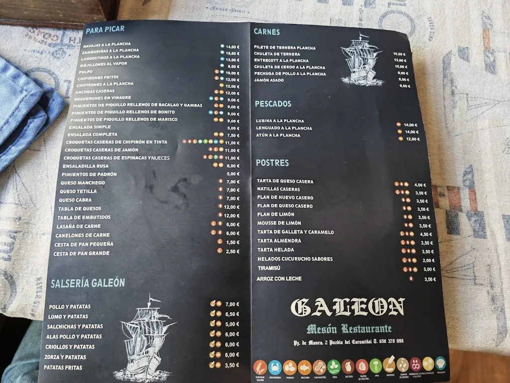 Menu_Cafe Bar O Galeon_Pobra do Caramiñal A_image_1