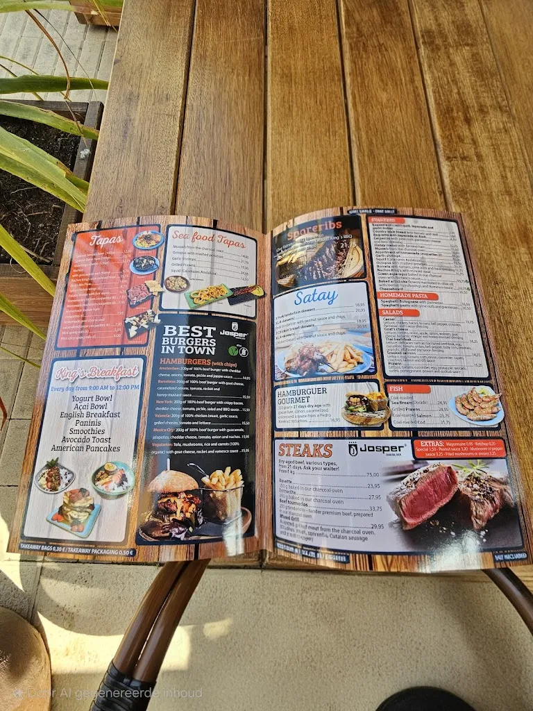 Menu_King's Grand Cafe_Santa Susanna_image_2