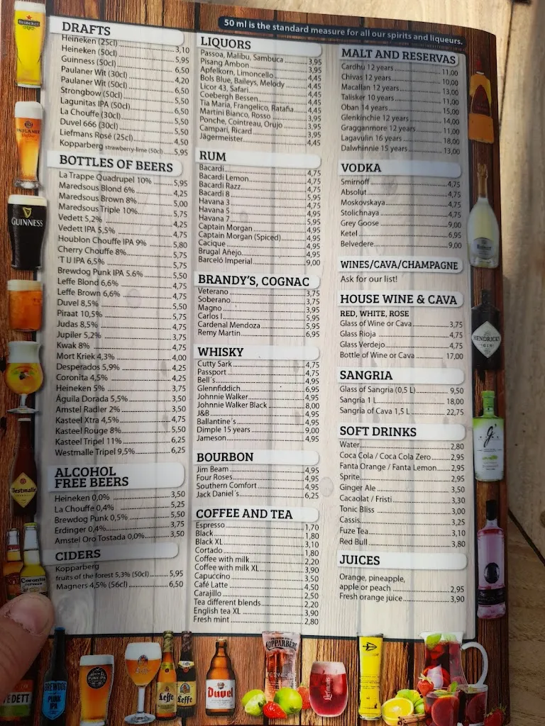 Menu_King's Grand Cafe_Santa Susanna_image_3