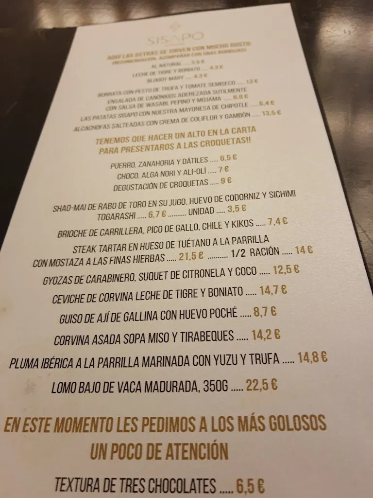 Menu_Restaurante SISAPO_Seva_immagine_1