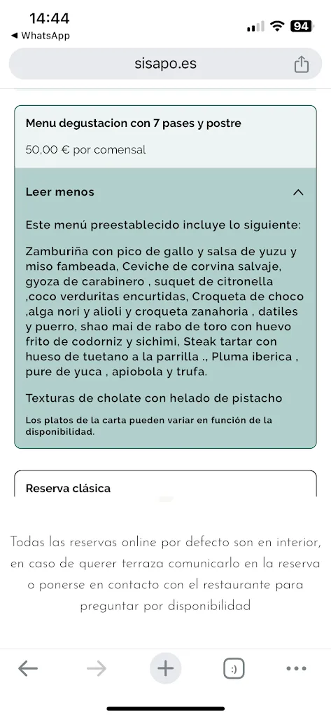 Menu_Restaurante SISAPO_Seva_immagine_4