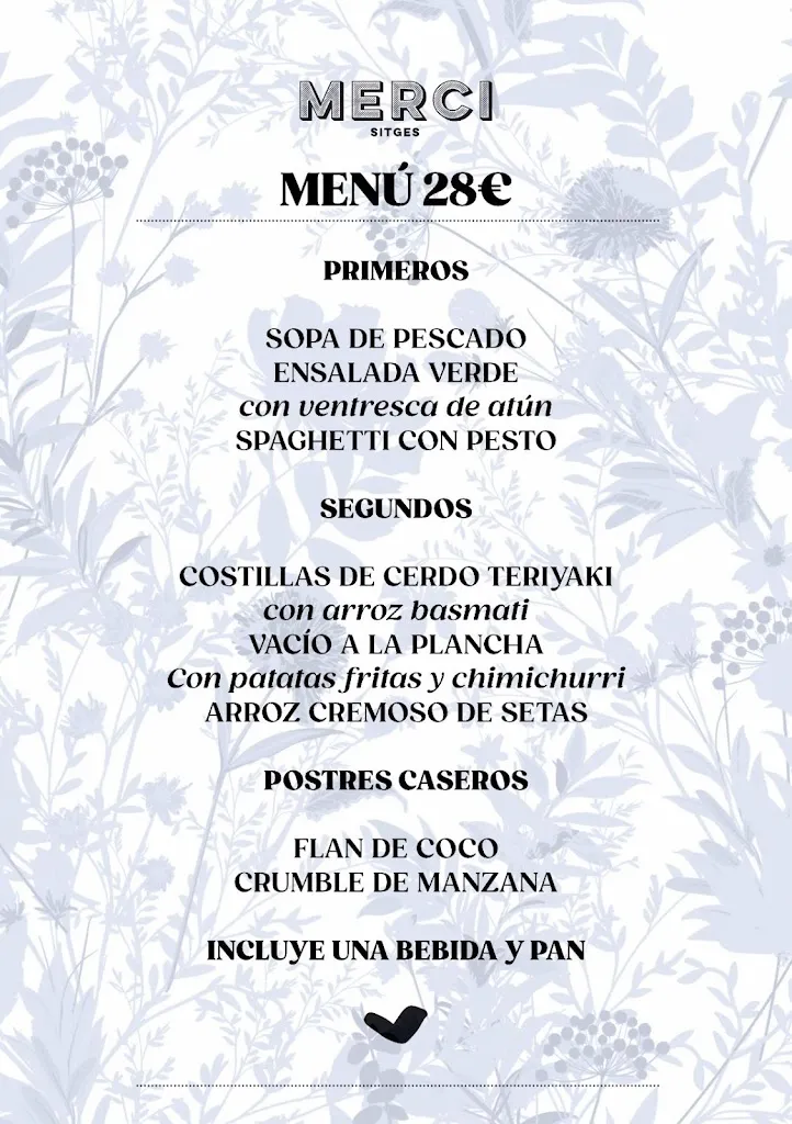 Menu_Merci Sitges_Sitges_image_1
