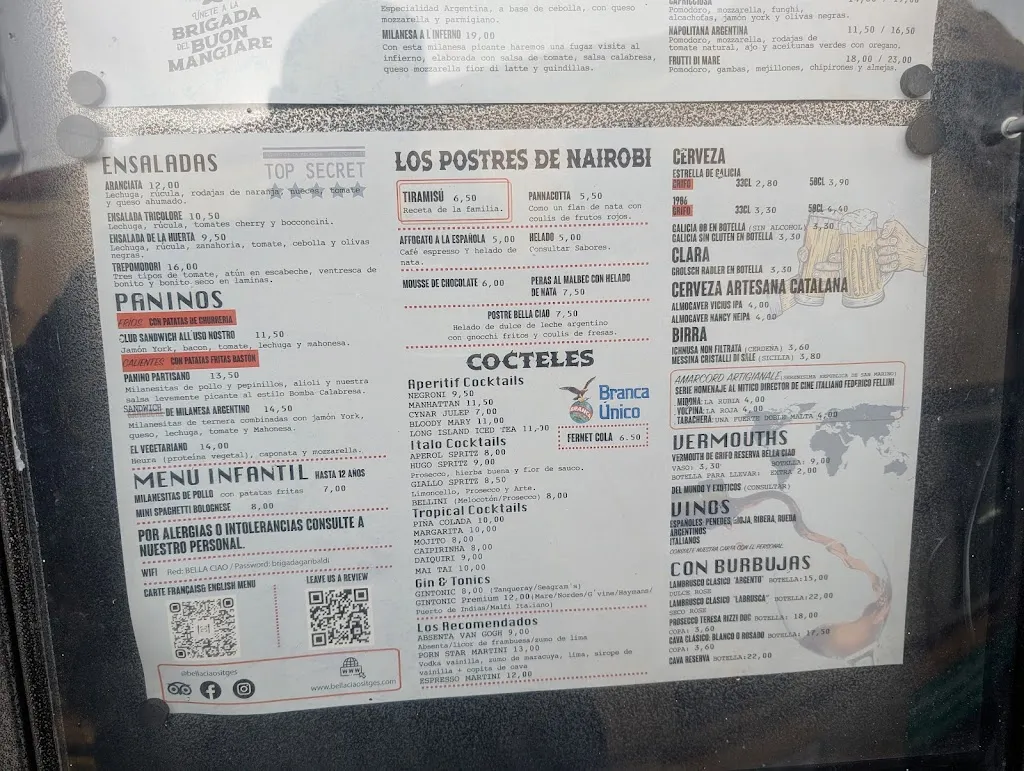 Menu_Bella Ciao_Sitges_image_3
