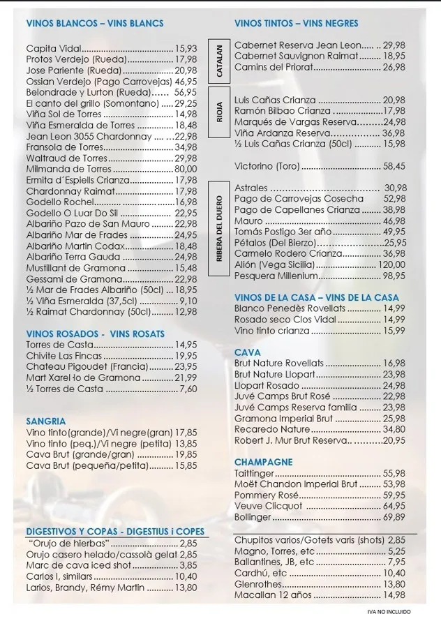 Menu_Can Laury_Sitges_immagine_1