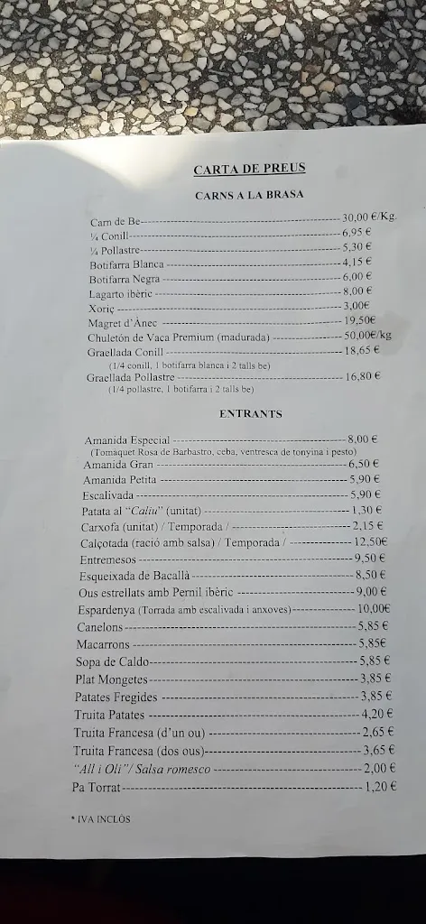 Menu_Masia Canals Casanovas_Subirats_image_2