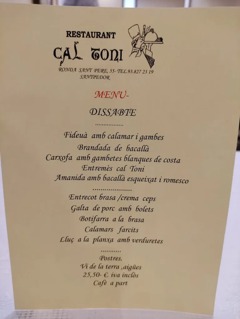 Menu_Restaurant Cal Toni_Santpedor_image_2