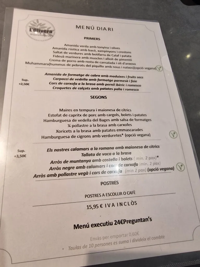 Menu_BRASERIA-RESTAURANT L'OLIVERA_Santpedor_image_2