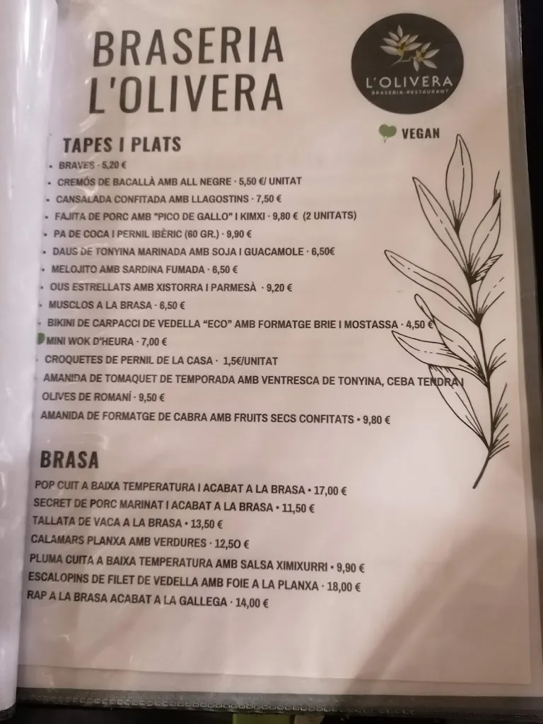 Menu_BRASERIA-RESTAURANT L'OLIVERA_Santpedor_image_3