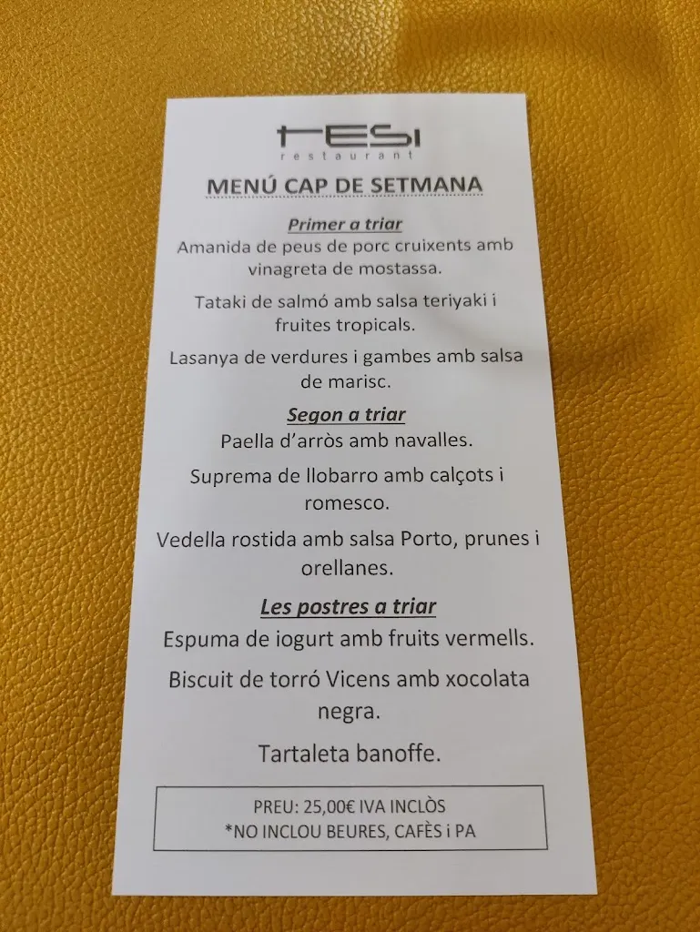 Menu_Restaurant Tesi_Santpedor_image_1