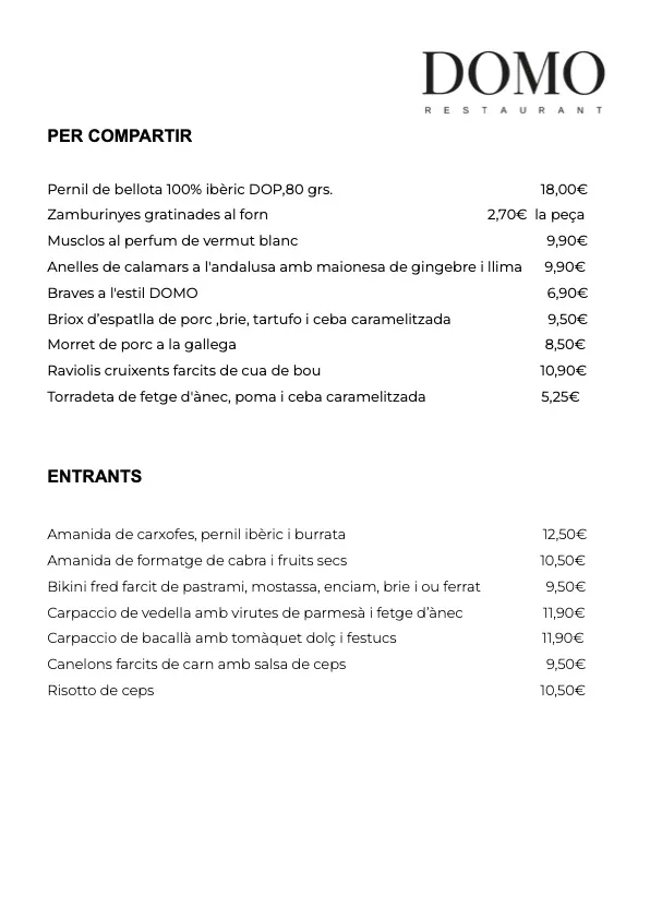 Menu_Restaurant Domo_Santpedor_image_2