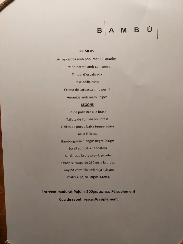 Menu_Restaurant Bambú_Santpedor_image_4