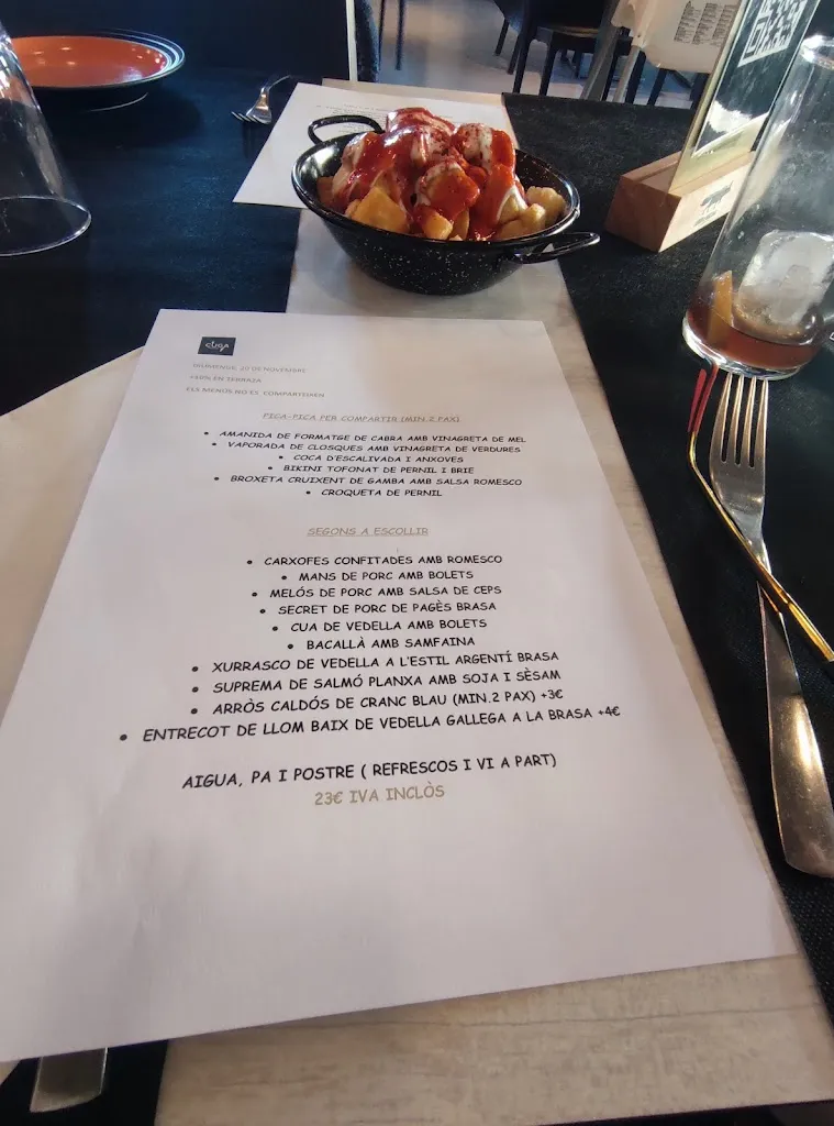 Menu_Cuga restaurant_Santpedor_image_2
