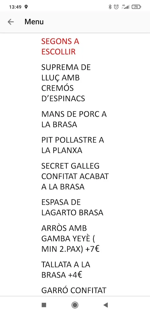 Menu_Cuga restaurant_Santpedor_image_4