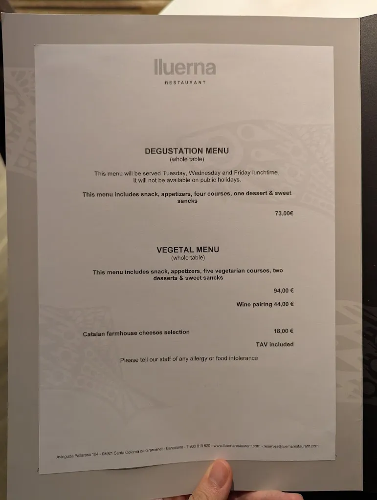 Menu_Lluerna_Santa Coloma de Gramenet_image_2