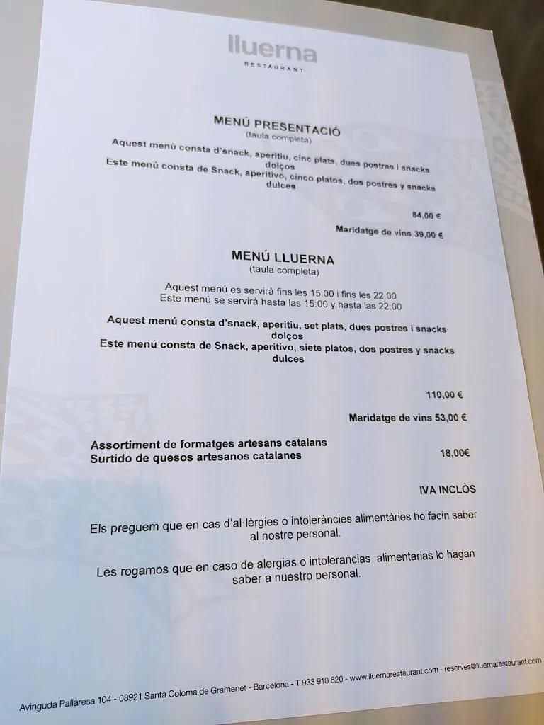 Menu_Lluerna_Santa Coloma de Gramenet_image_3