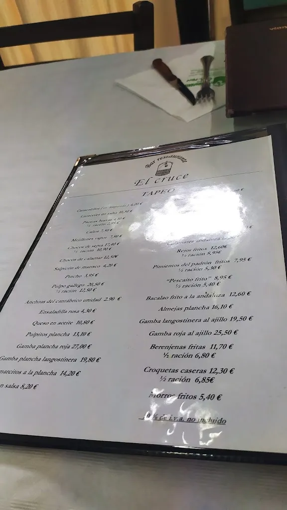 Menu_Restaurant El Cruce_Santa Coloma de Gramenet_image_3