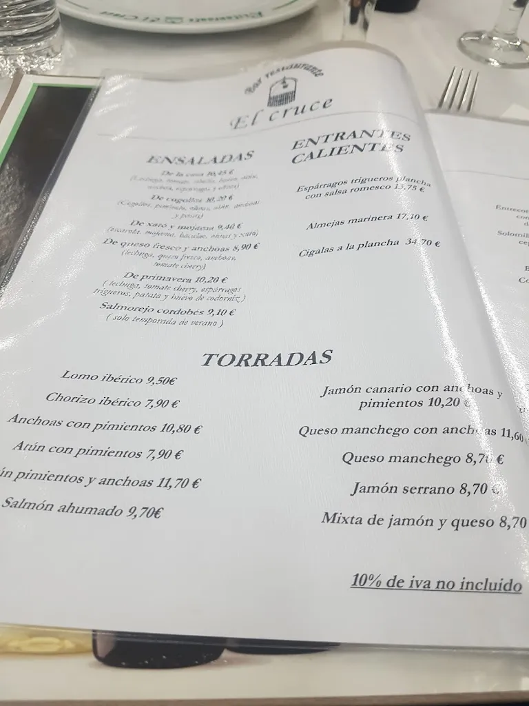 Menu_Restaurant El Cruce_Santa Coloma de Gramenet_image_4