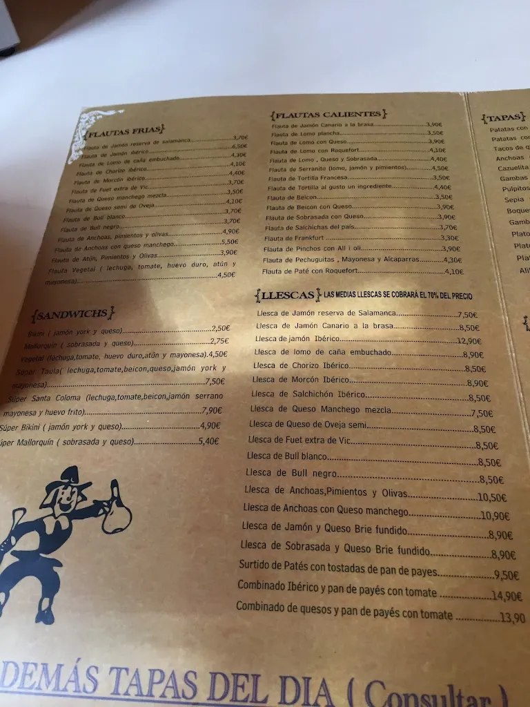 Menu_La Taula Vella_Santa Coloma de Gramenet_image_4