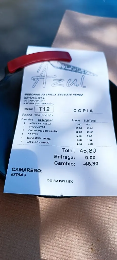 Toni Vr46_Nuevo bar azul_Pobra do Caramiñal A_review