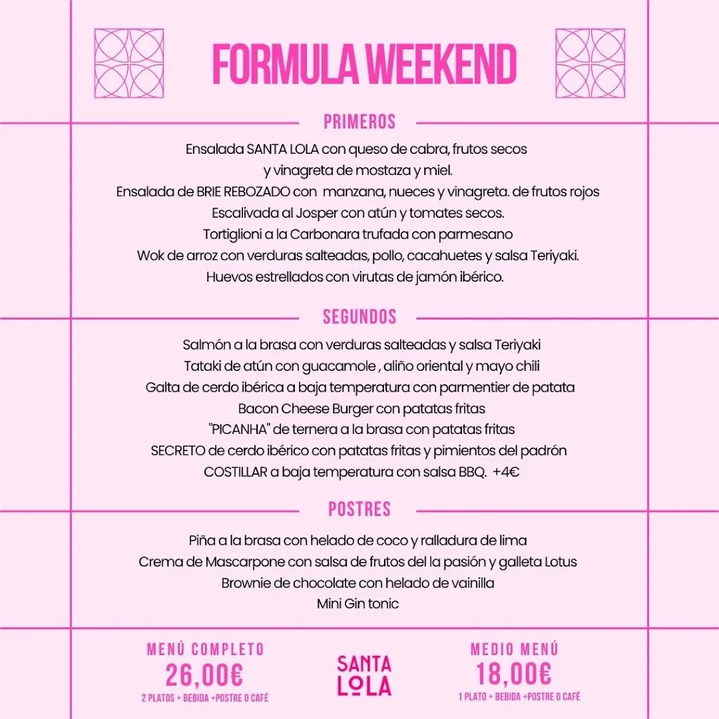 Menu_Santa Lola | Santa Coloma_Santa Coloma de Gramenet_immagine_3
