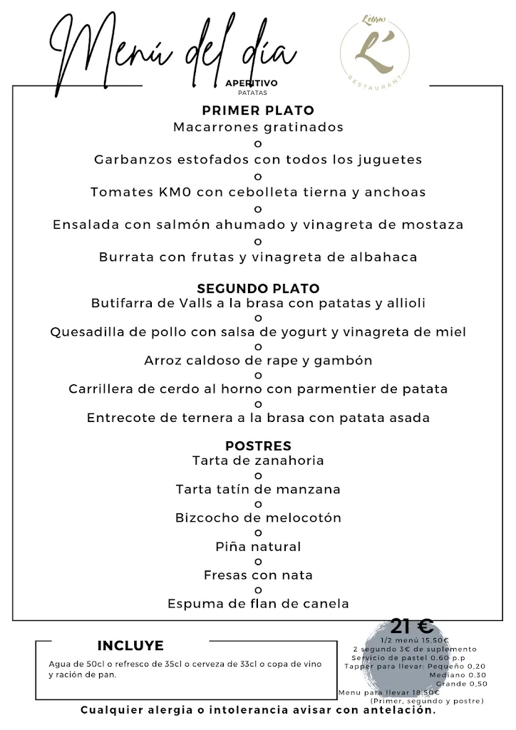 Menu_L'obra_Santa Coloma de Gramenet_image_1