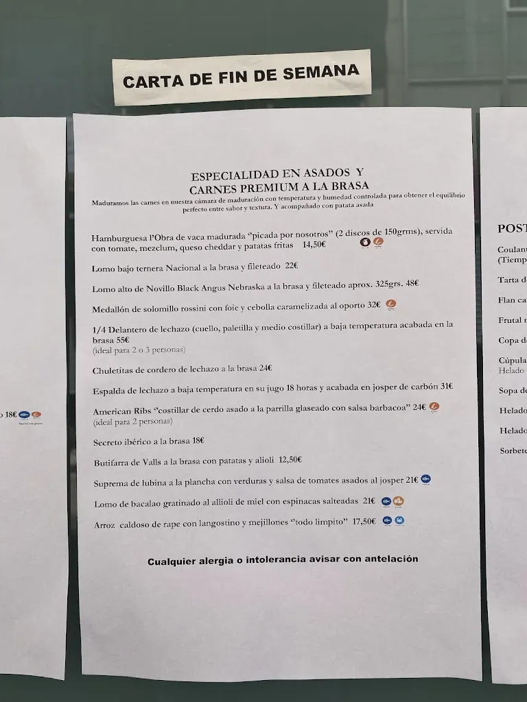 Menu_L'obra_Santa Coloma de Gramenet_image_4