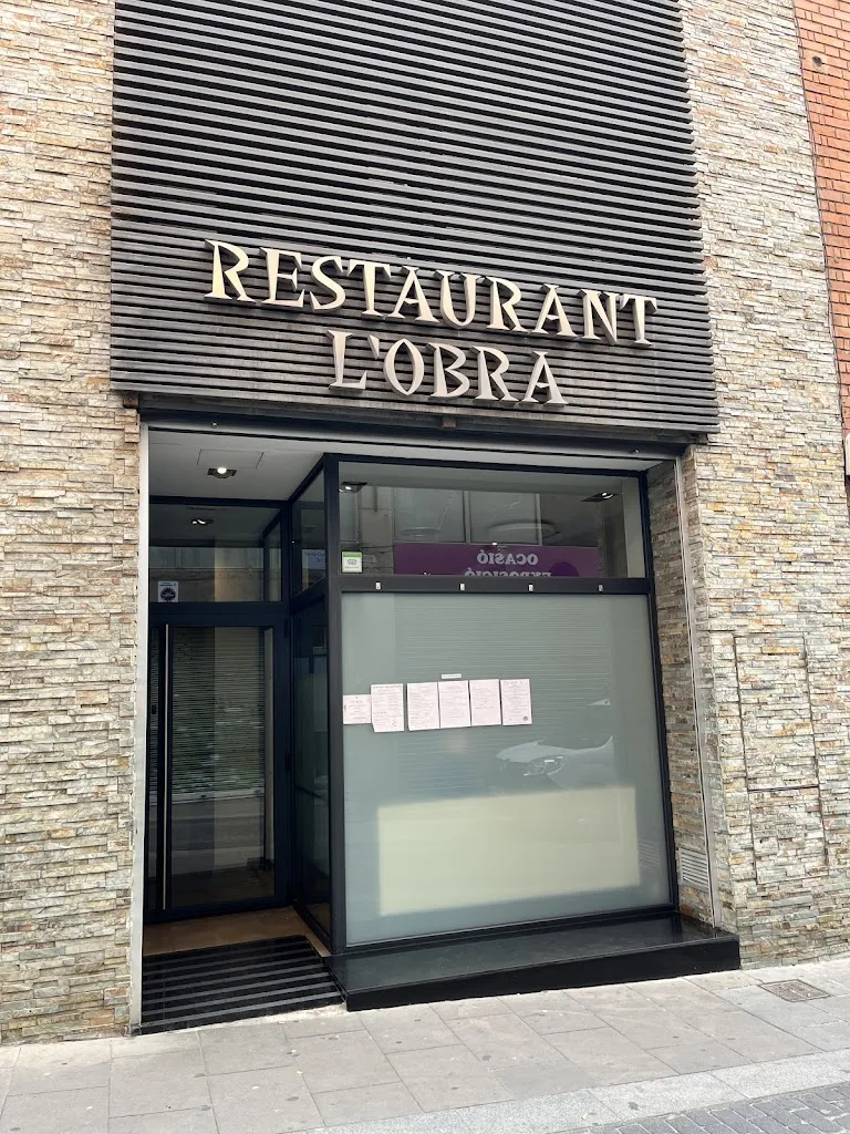 L'obra ristorante a Santa Coloma de Gramenet