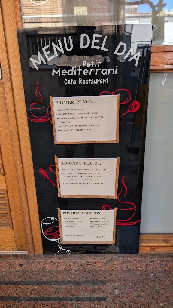 Menu_Restaurant Petit Mediterrani_Santa Coloma de Gramenet_image_1