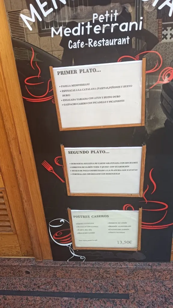 Menu_Restaurant Petit Mediterrani_Santa Coloma de Gramenet_image_2