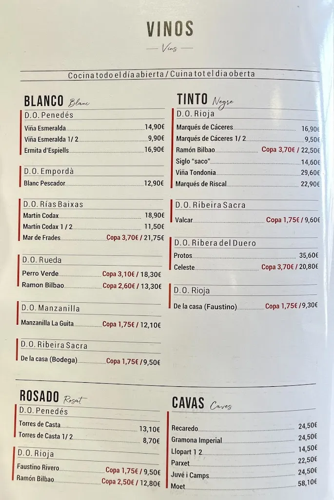 Menu_Casa Pepe_Santa Coloma de Gramenet_immagine_1