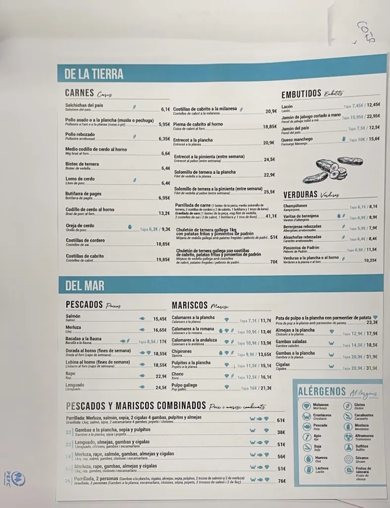 Menu_Casa Pepe_Santa Coloma de Gramenet_immagine_3