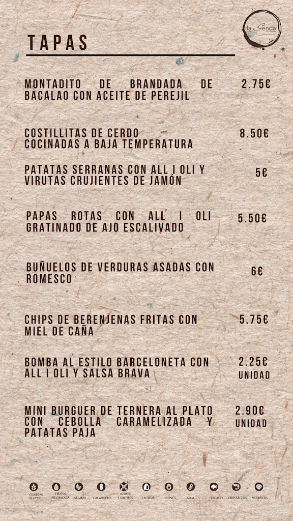Menu_Restaurante La Senda_Santa Coloma de Gramenet_image_4