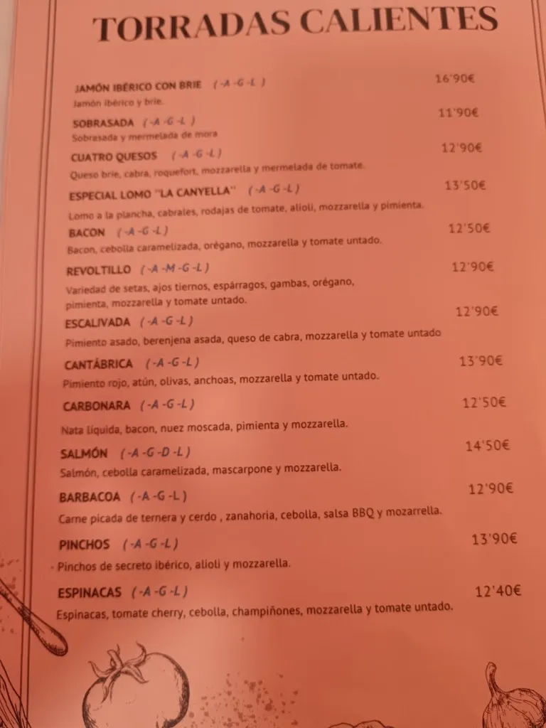 Menu_La Canyella_Santa Coloma de Gramenet_image_2