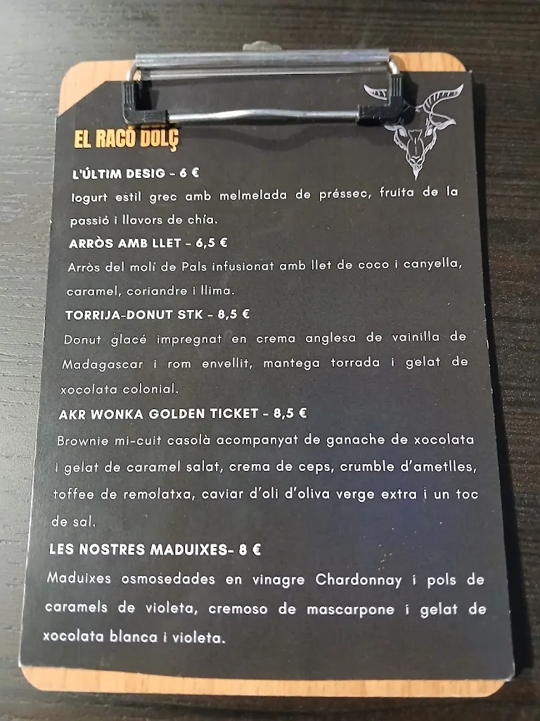 Menu_AKERRA_Santa Coloma de Gramenet_image_1