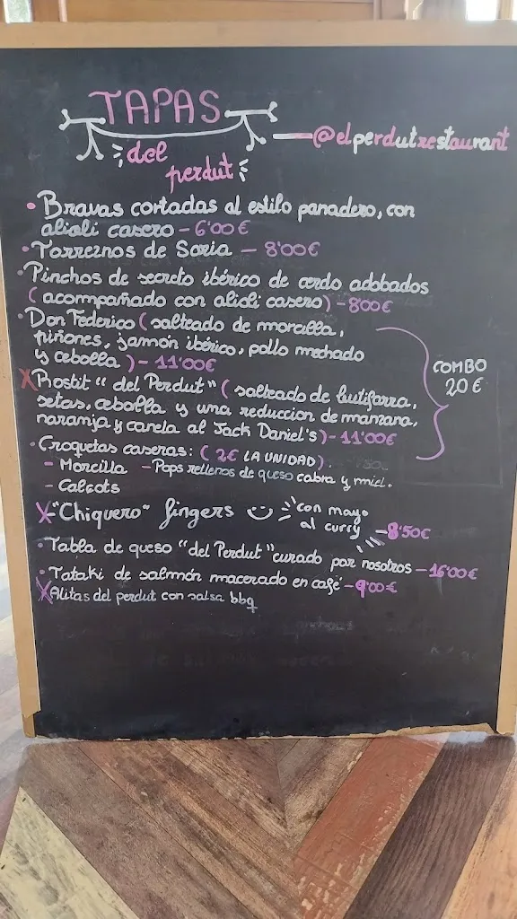 Menu_Restaurant El Perdut_Santa Coloma de Gramenet_image_3