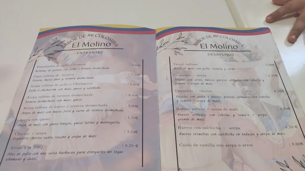 Menu_El Molino - Sabor de mi Colombia_Santa Coloma de Gramenet_image_2