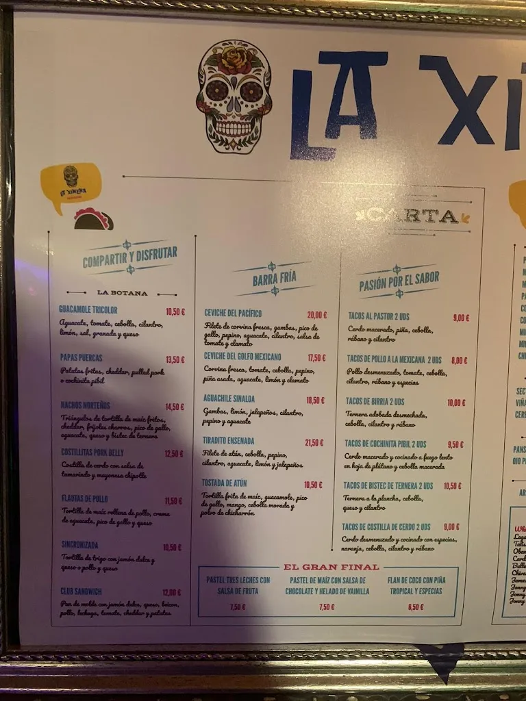 Menu_La Ximena_Santa Coloma de Gramenet_image_2