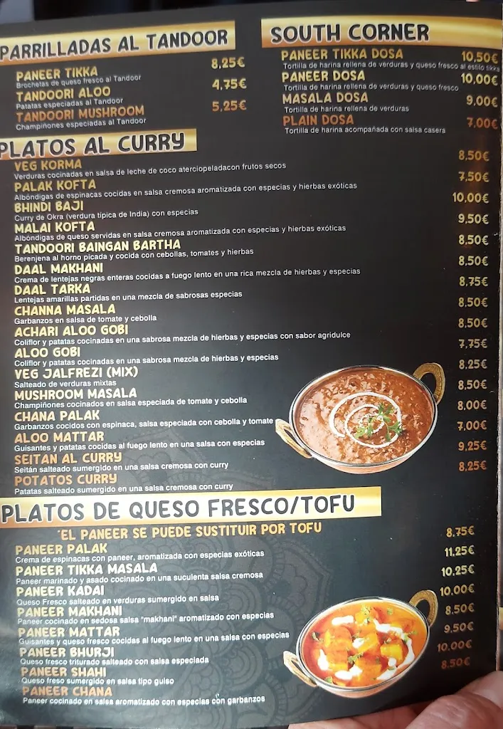 Menu_Panjab Indian Restaurant_Santa Coloma de Gramenet_image_3