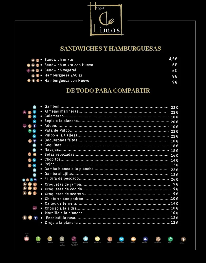 Menu_El Hogar de Limos Bar Restaurante_Talamanca_image_1