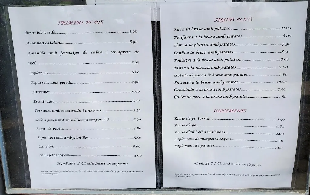 Menu_Can Miquel_Tavertet_image_4