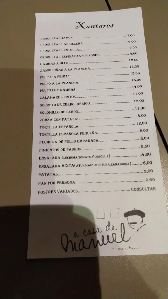 Menu_Bar A Casa de Manuel_Pobra do Caramiñal A_image_3