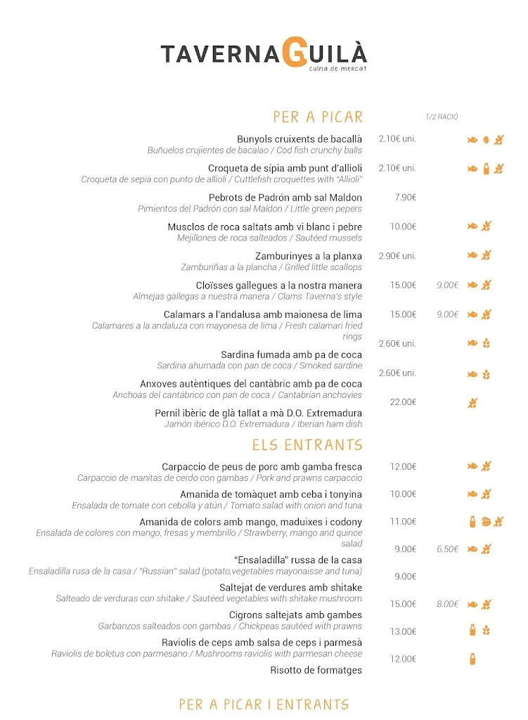 Menu_Taverna Guilà_Terrassa_image_1