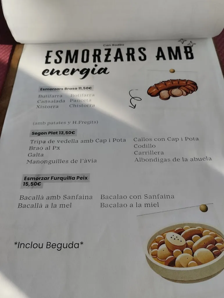 Menu_CAN RODÉS_Teià_image_1