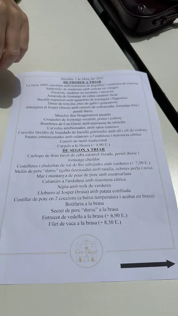 Menu_Can Gassó_Teià_image_2