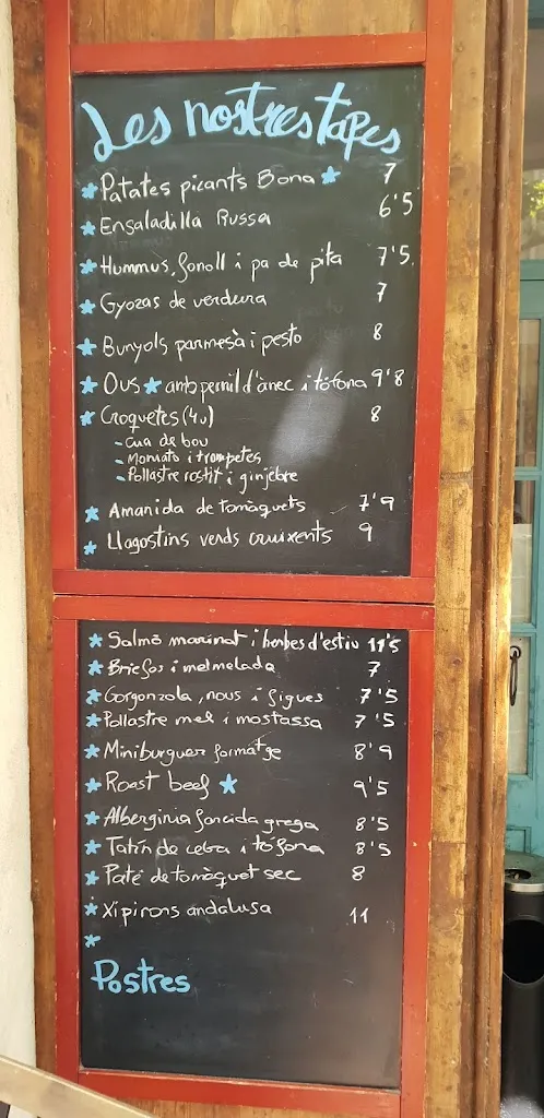 Menu_La Bona Estrella_Teià_image_3