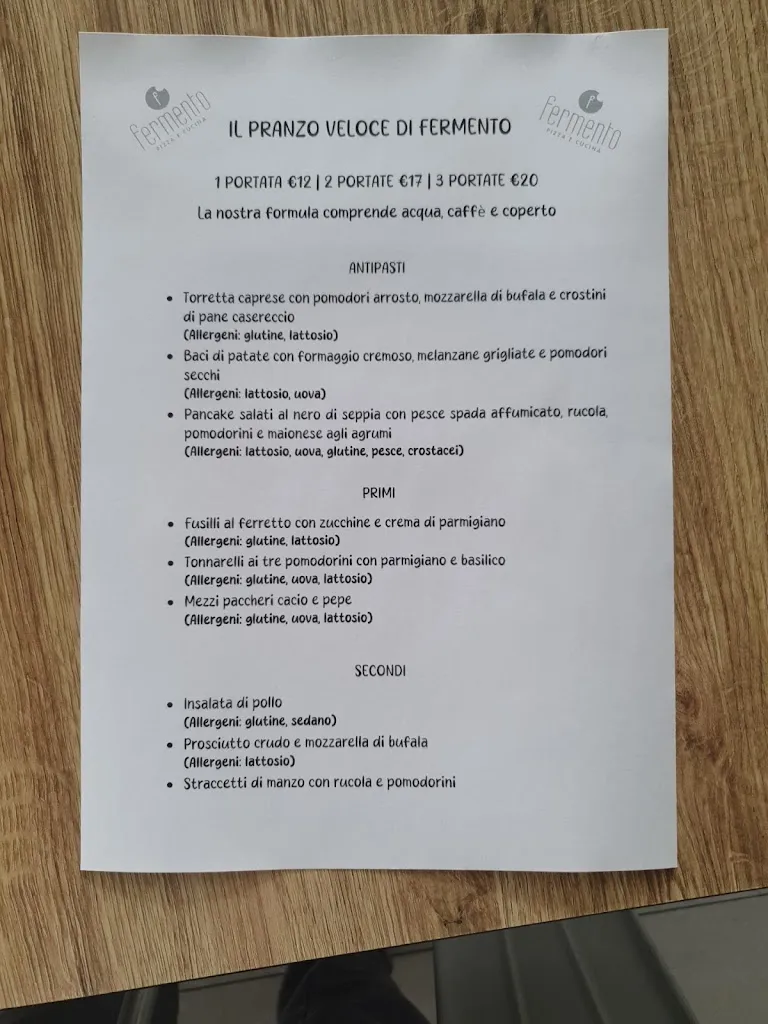 Menu_Fermento - Pizza e Cucina_Sora_image_1