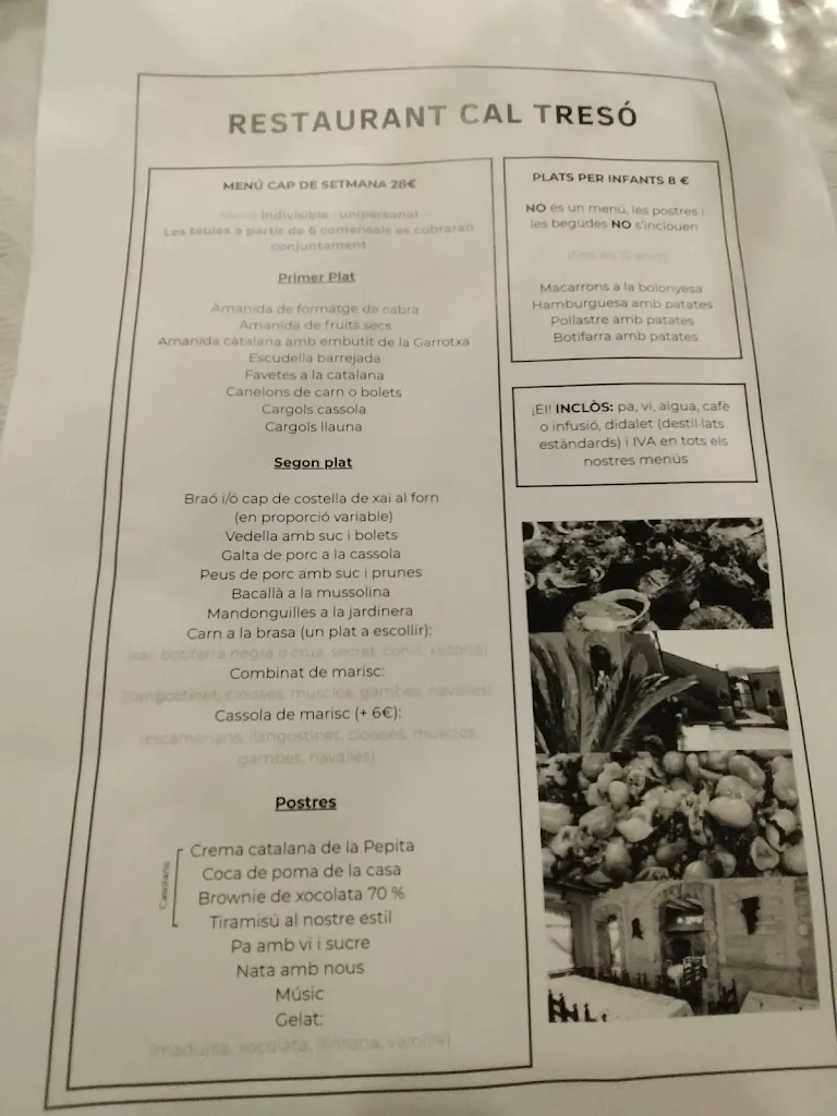 Menu_Restaurant Cal Tresó_Torrelavit_image_1
